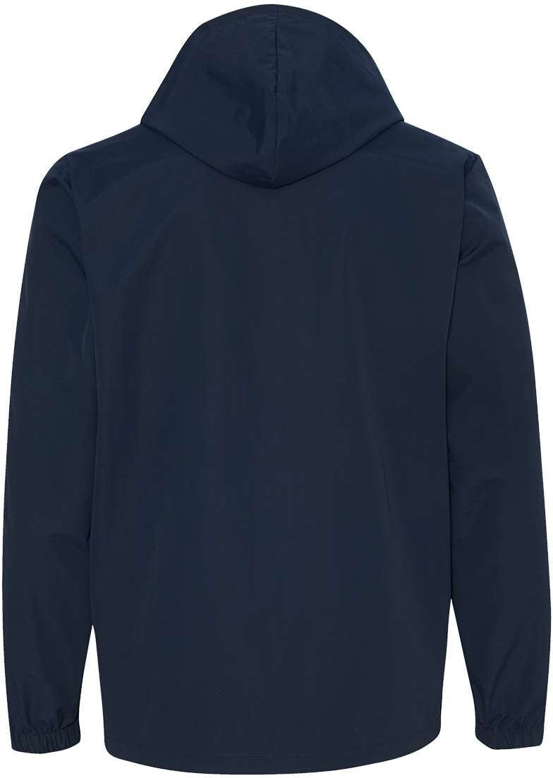 no-logo Independent Trading Co. Water-Resistant Hooded Windbreaker-Men's Jackets-Independent Trading Co.-Thread Logic