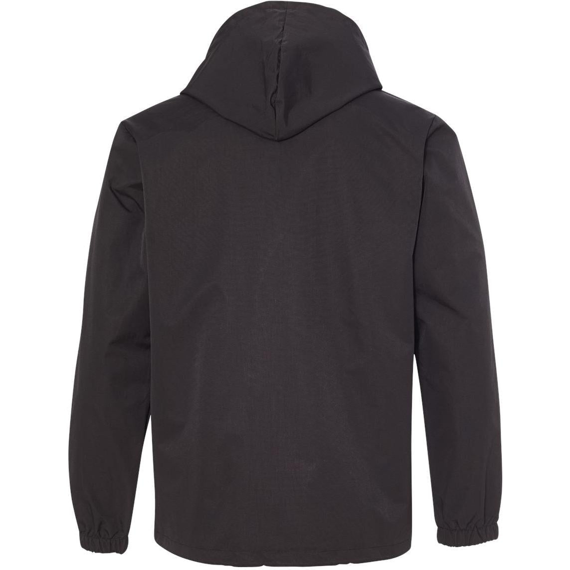 no-logo Independent Trading Co. Water-Resistant Hooded Windbreaker-Men's Jackets-Independent Trading Co.-Thread Logic