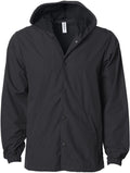 Independent Trading Co. Water-Resistant Hooded Windbreaker