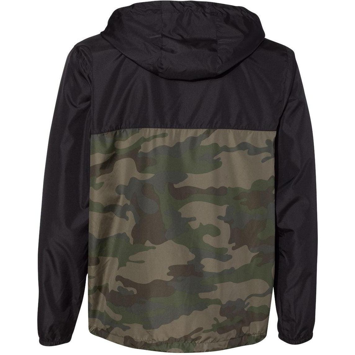 no-logo Independent Trading Co. Water-Resistant Lightweight Windbreaker-Men's Jackets-Independent Trading Co.-Thread Logic