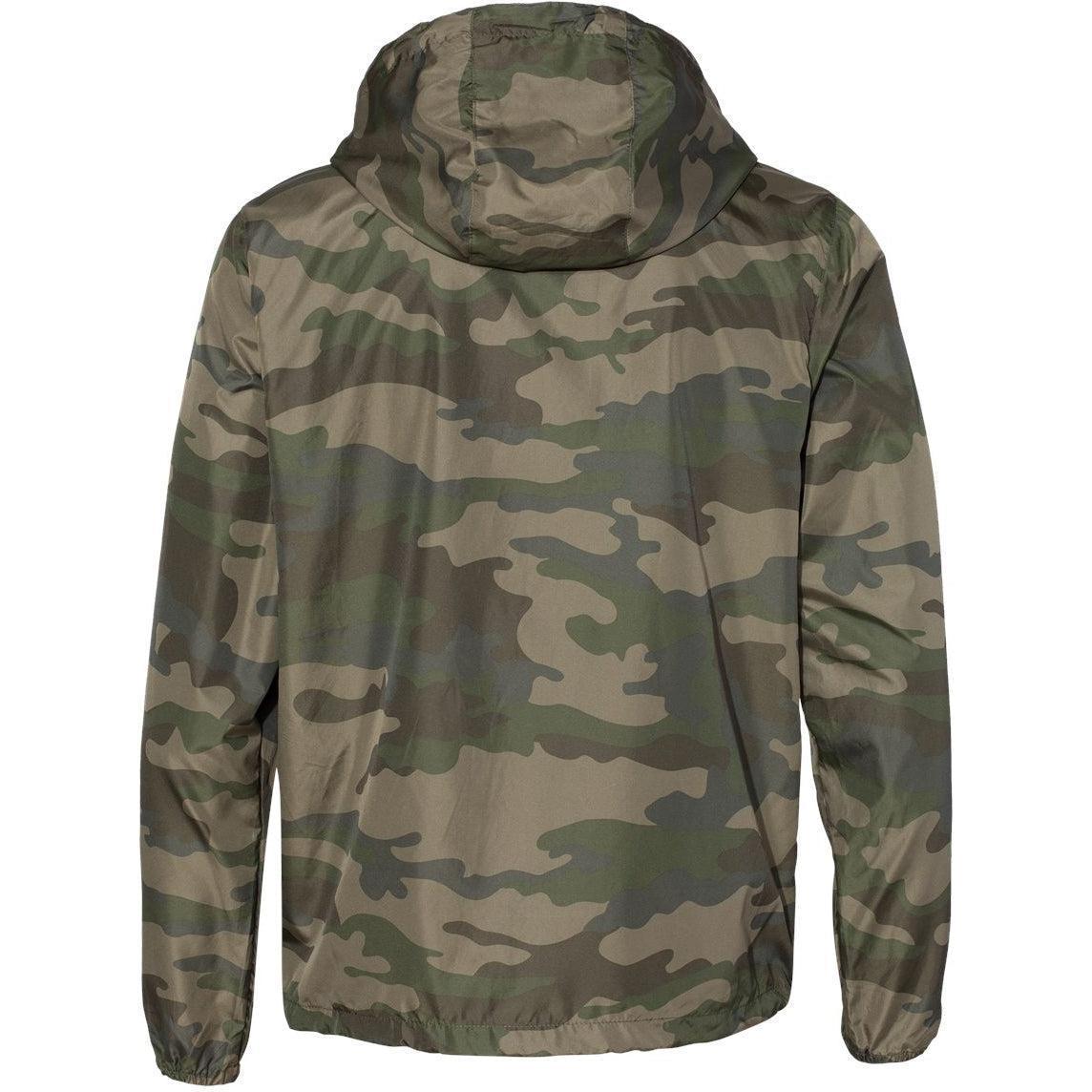 no-logo Independent Trading Co. Water-Resistant Lightweight Windbreaker-Men's Jackets-Independent Trading Co.-Thread Logic