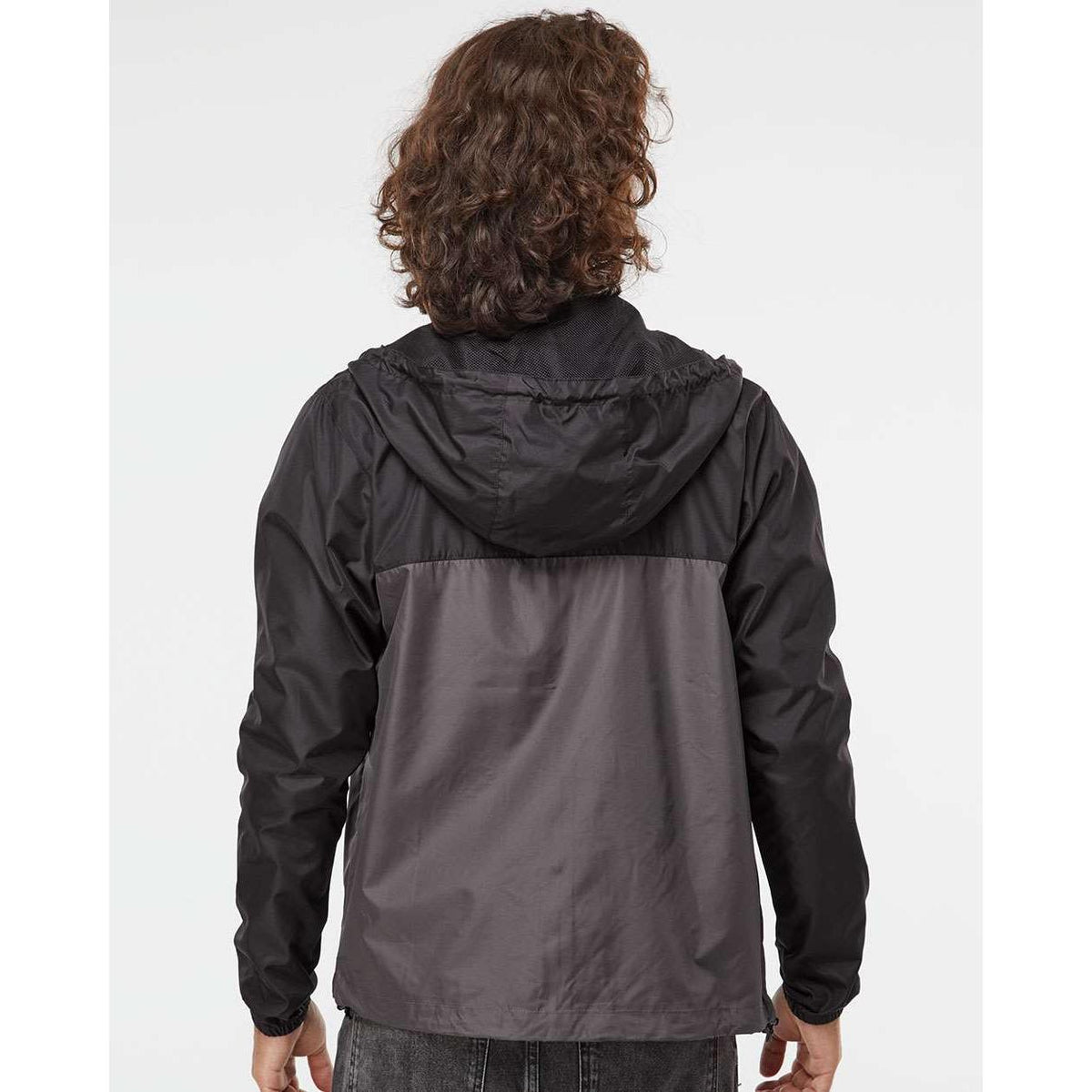 no-logo Independent Trading Co. Water-Resistant Lightweight Windbreaker-Men's Jackets-Independent Trading Co.-Thread Logic