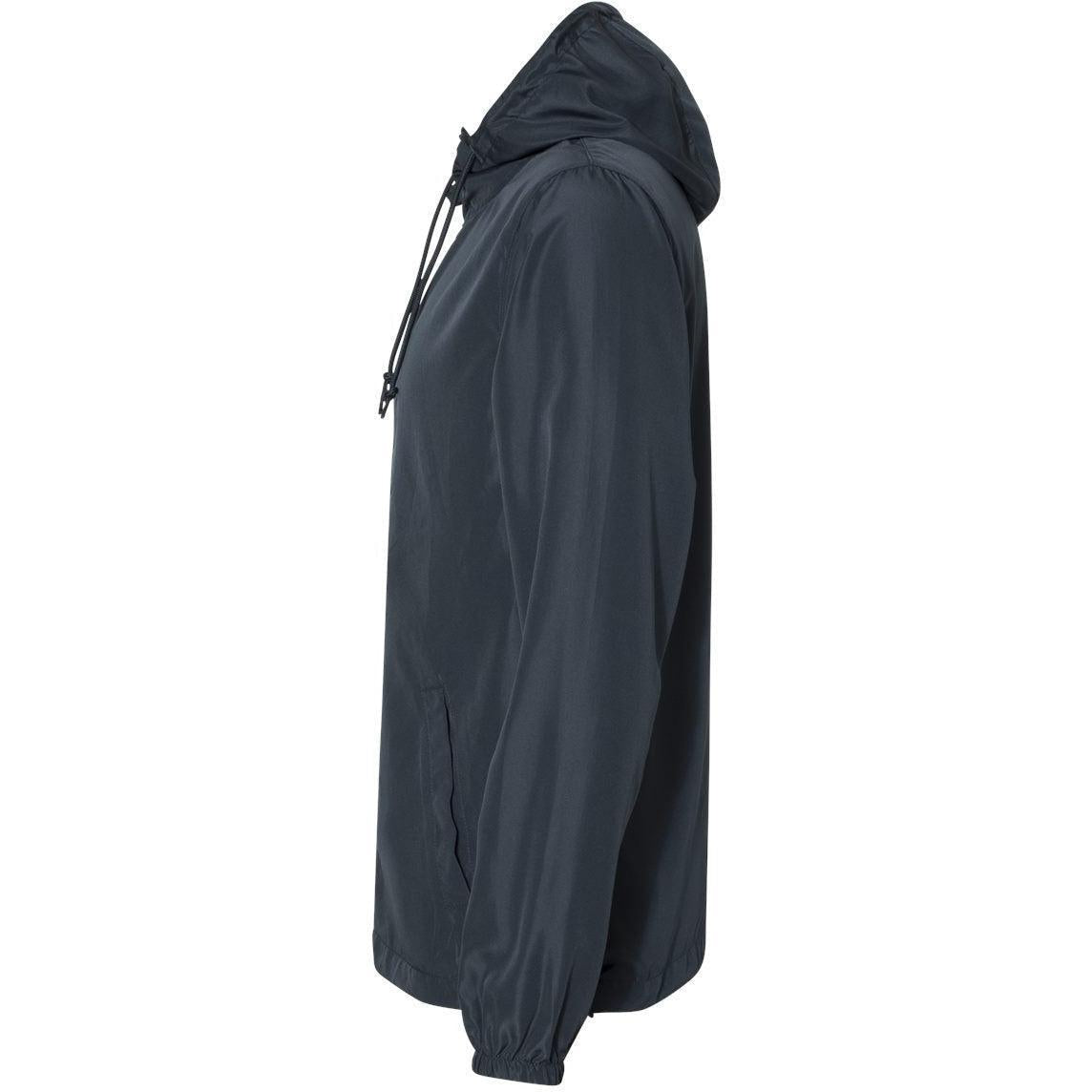 no-logo Independent Trading Co. Water-Resistant Lightweight Windbreaker-Men's Jackets-Independent Trading Co.-Thread Logic
