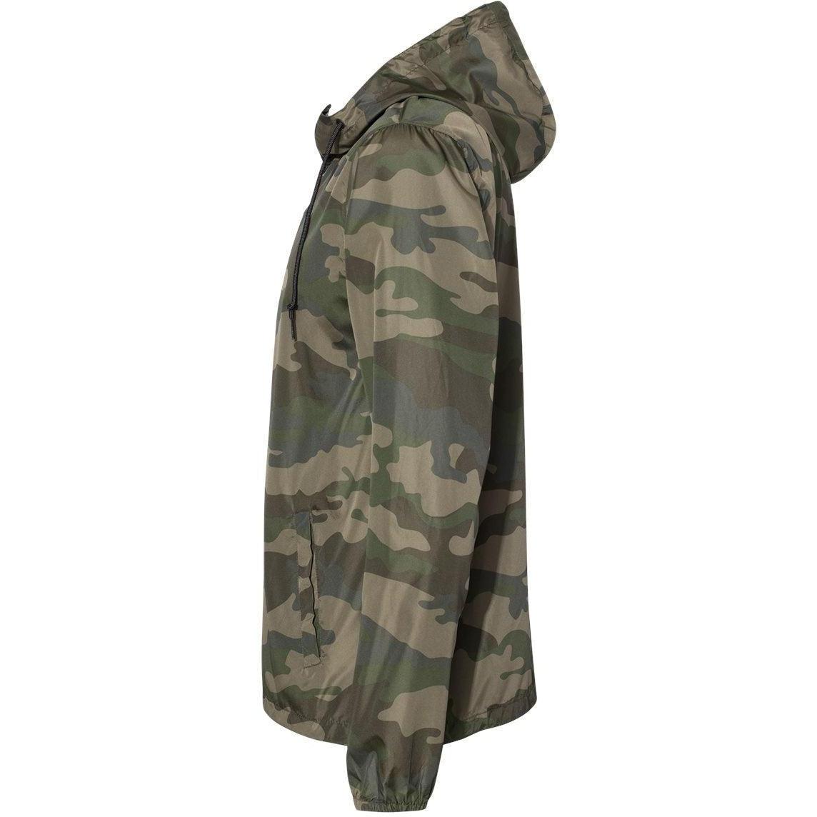 no-logo Independent Trading Co. Water-Resistant Lightweight Windbreaker-Men's Jackets-Independent Trading Co.-Thread Logic
