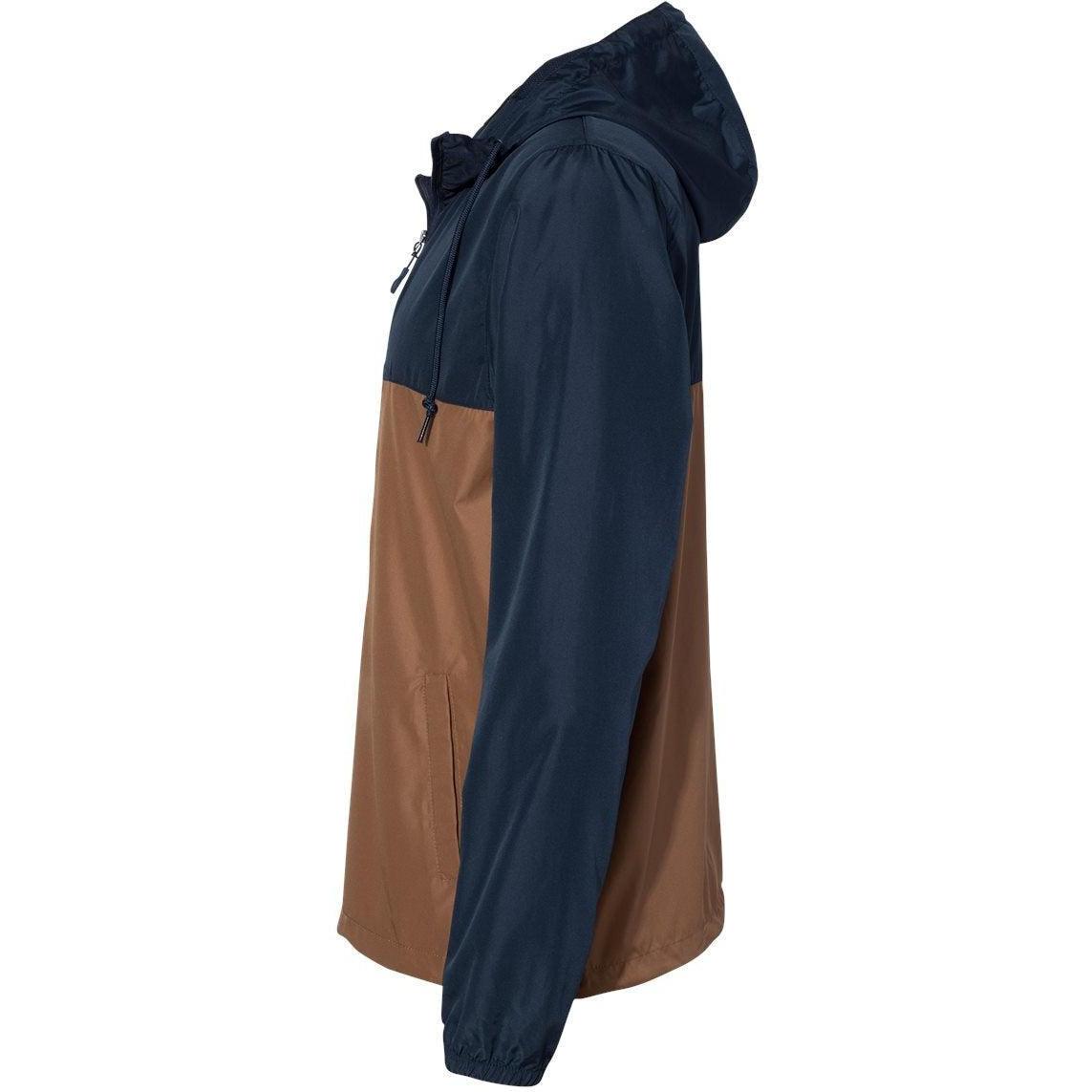 no-logo Independent Trading Co. Water-Resistant Lightweight Windbreaker-Men's Jackets-Independent Trading Co.-Thread Logic