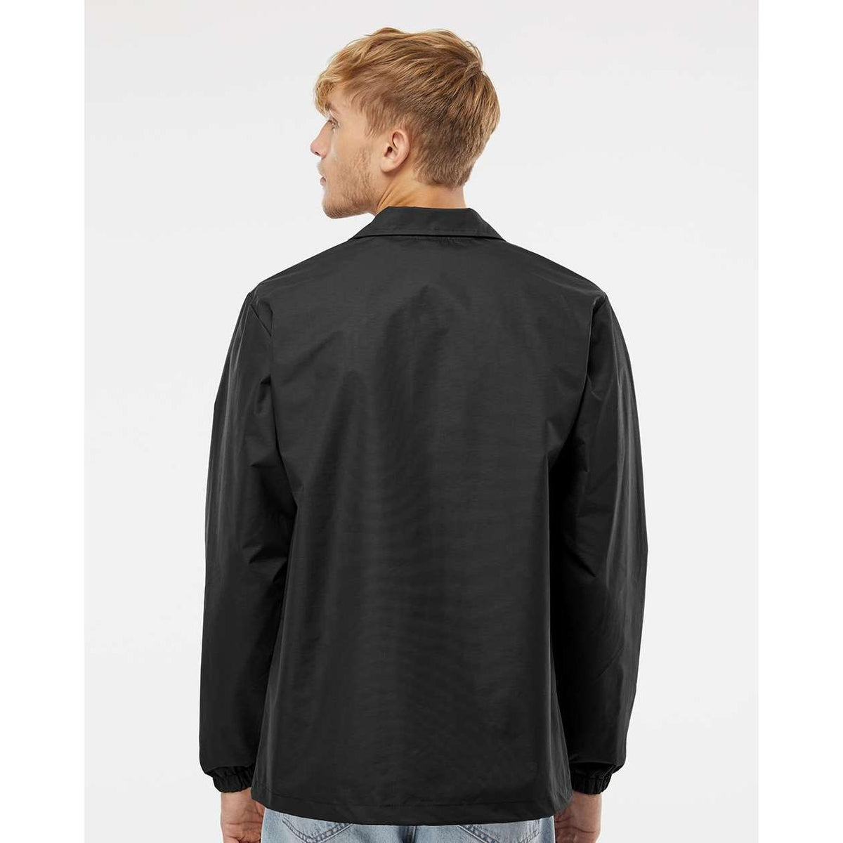 no-logo Independent Trading Co. Water-Resistant Windbreaker Coach’s Jacket-Men's Jackets-Independent Trading Co.-Thread Logic