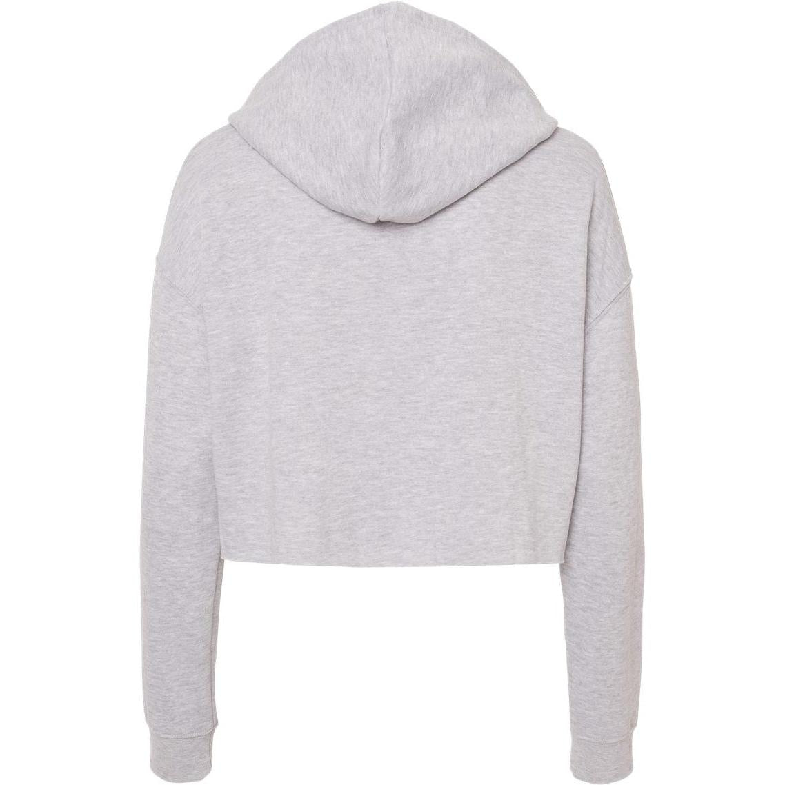 no-logo Independent Trading Co. Women’s Lightweight Cropped Hooded Sweatshirt-Fleece-Independent Trading Co.-Thread Logic