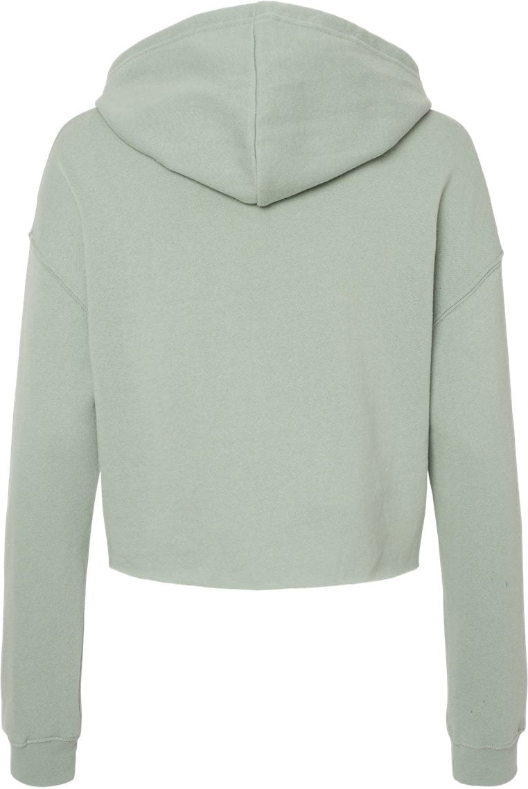 no-logo Independent Trading Co. Women’s Lightweight Cropped Hooded Sweatshirt-Fleece-Independent Trading Co.-Thread Logic
