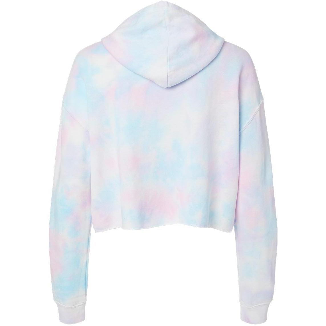 no-logo Independent Trading Co. Women’s Lightweight Cropped Hooded Sweatshirt-Fleece-Independent Trading Co.-Thread Logic