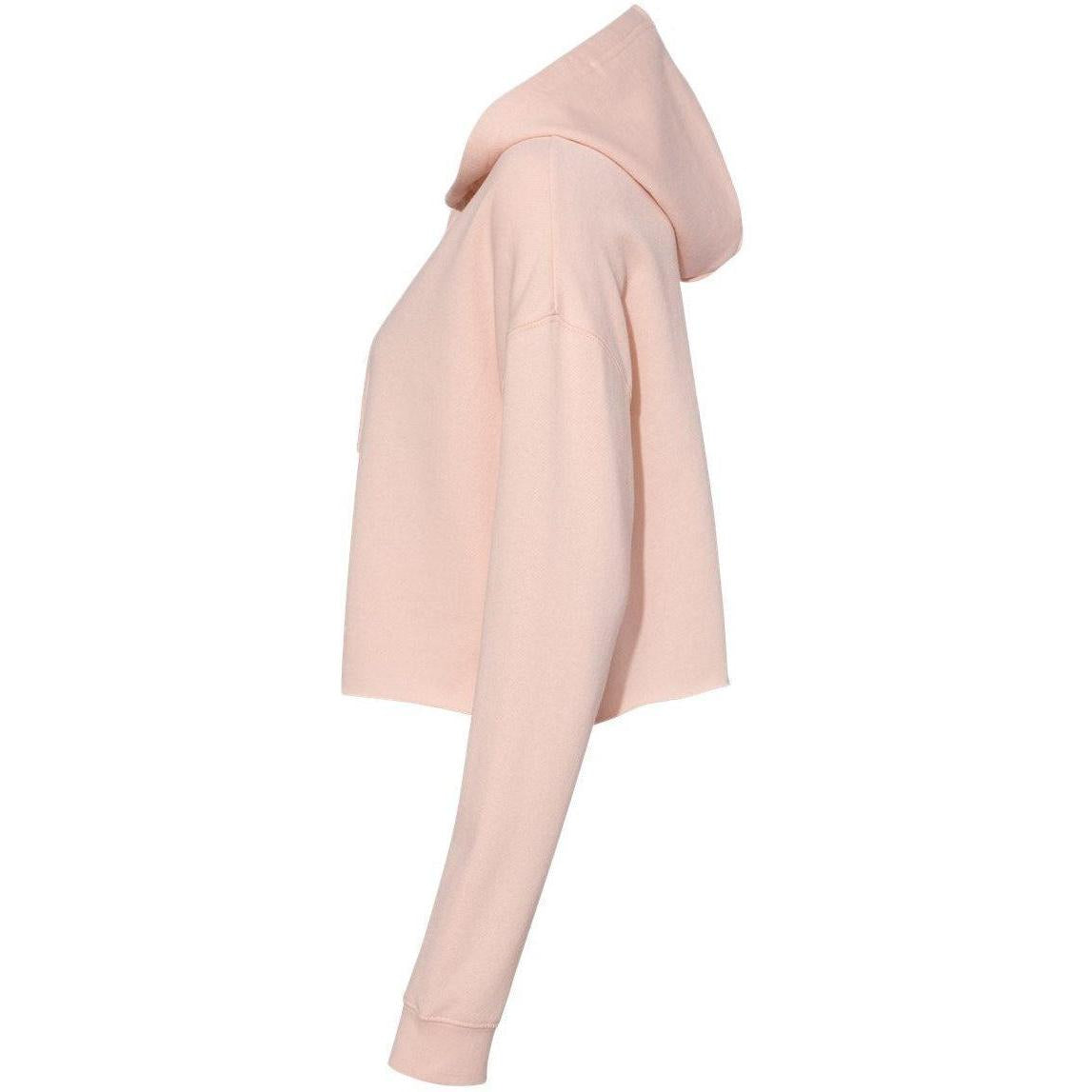 no-logo Independent Trading Co. Women’s Lightweight Cropped Hooded Sweatshirt-Fleece-Independent Trading Co.-Thread Logic