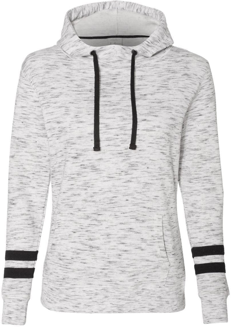 Hooded Sweatshirt Jacket - Gray melange - Ladies