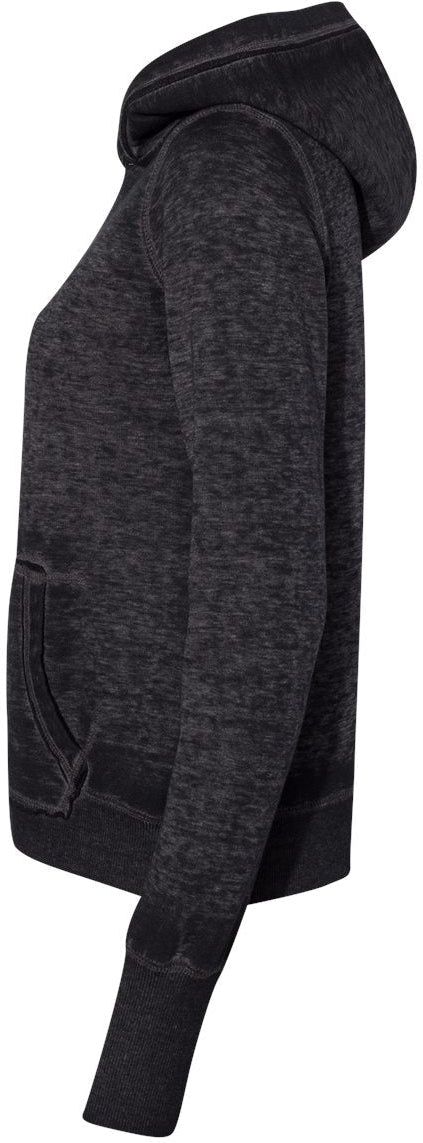 no-logo J America Ladies Zen Fleece Hooded Sweatshirt-Ladies Layering-J. America-Thread Logic