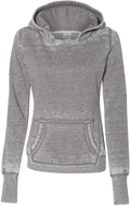 J America Ladies Zen Fleece Hooded Sweatshirt