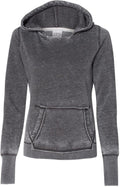 J America Ladies Zen Fleece Hooded Sweatshirt