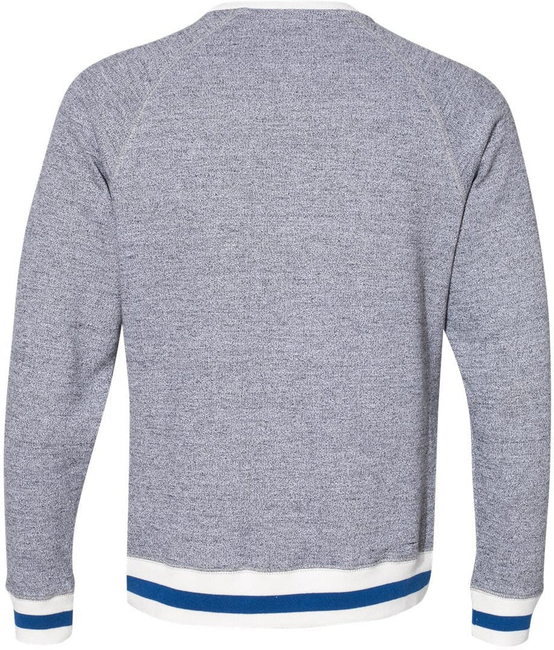 no-logo J America Peppered Fleece Crewneck Sweatshirt-Men's Layering-J. America-Thread Logic