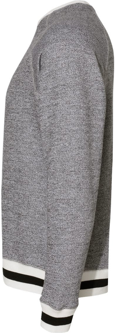 no-logo J America Peppered Fleece Crewneck Sweatshirt-Men's Layering-J. America-Thread Logic