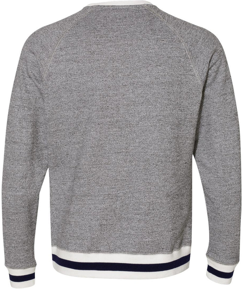 no-logo J America Peppered Fleece Crewneck Sweatshirt-Men's Layering-J. America-Thread Logic