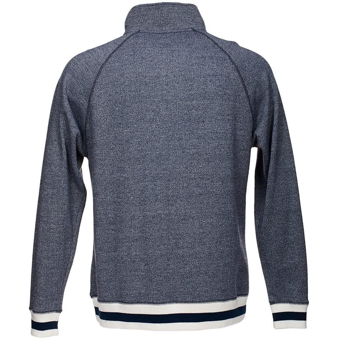 no-logo J America Peppered Fleece Quarter-Zip Sweatshirt -Men's Layering-J. America-Thread Logic