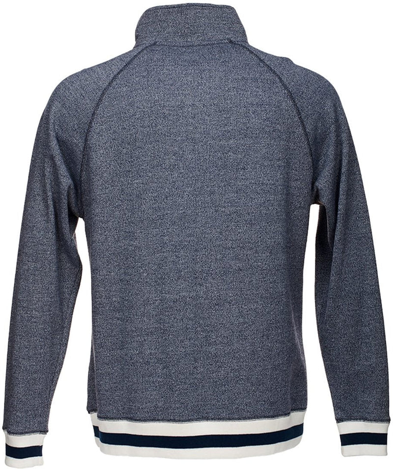 no-logo J America Peppered Fleece Quarter-Zip Sweatshirt -Men's Layering-J. America-Thread Logic