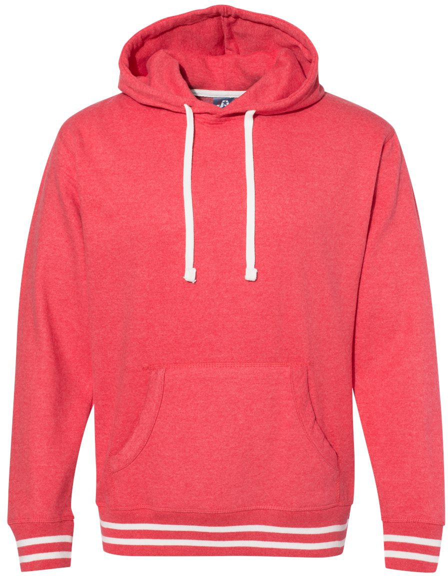 J America Relay Fleece Hooded Sweatshirt 