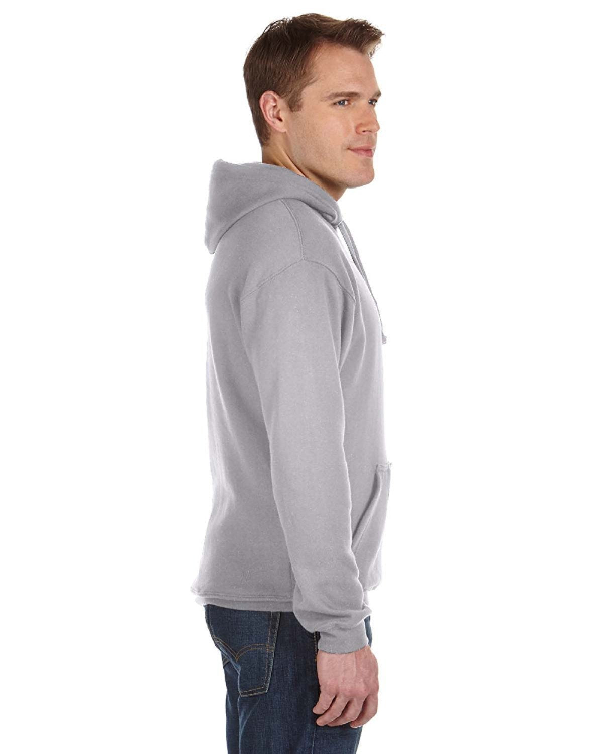 no-logo J-America Tailgate Hooded Pullover with Bottle Opener-Men's Layering-J. America-Thread Logic