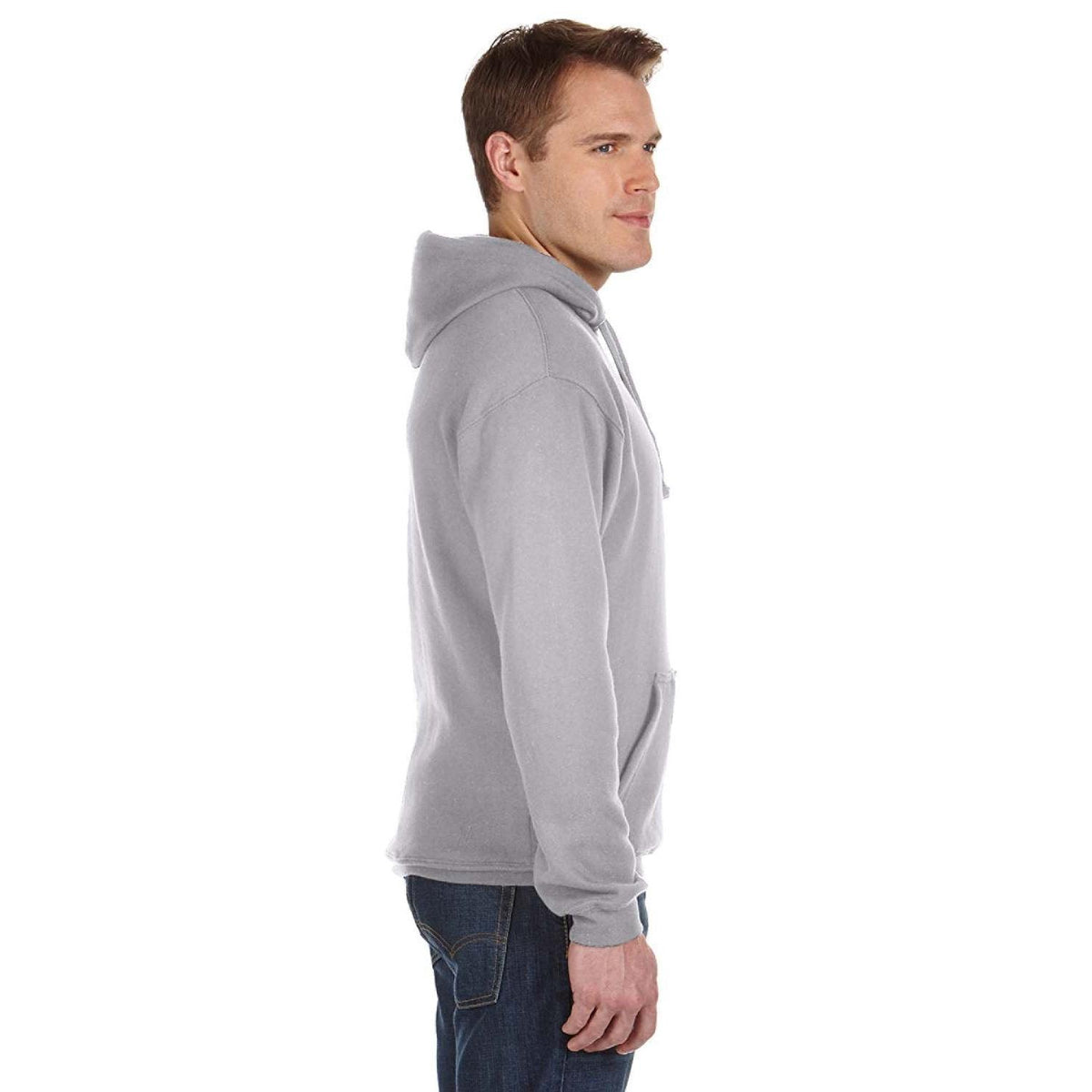 no-logo J-America Tailgate Hooded Pullover with Bottle Opener-Hoodies-J. America-Thread Logic