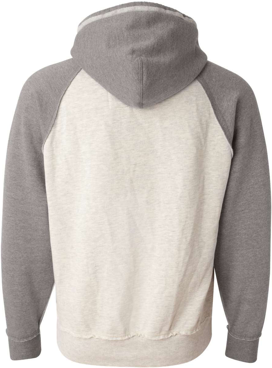no-logo J America Vintage Heather Hooded Sweatshirt -Men's Layering-J. America-Thread Logic