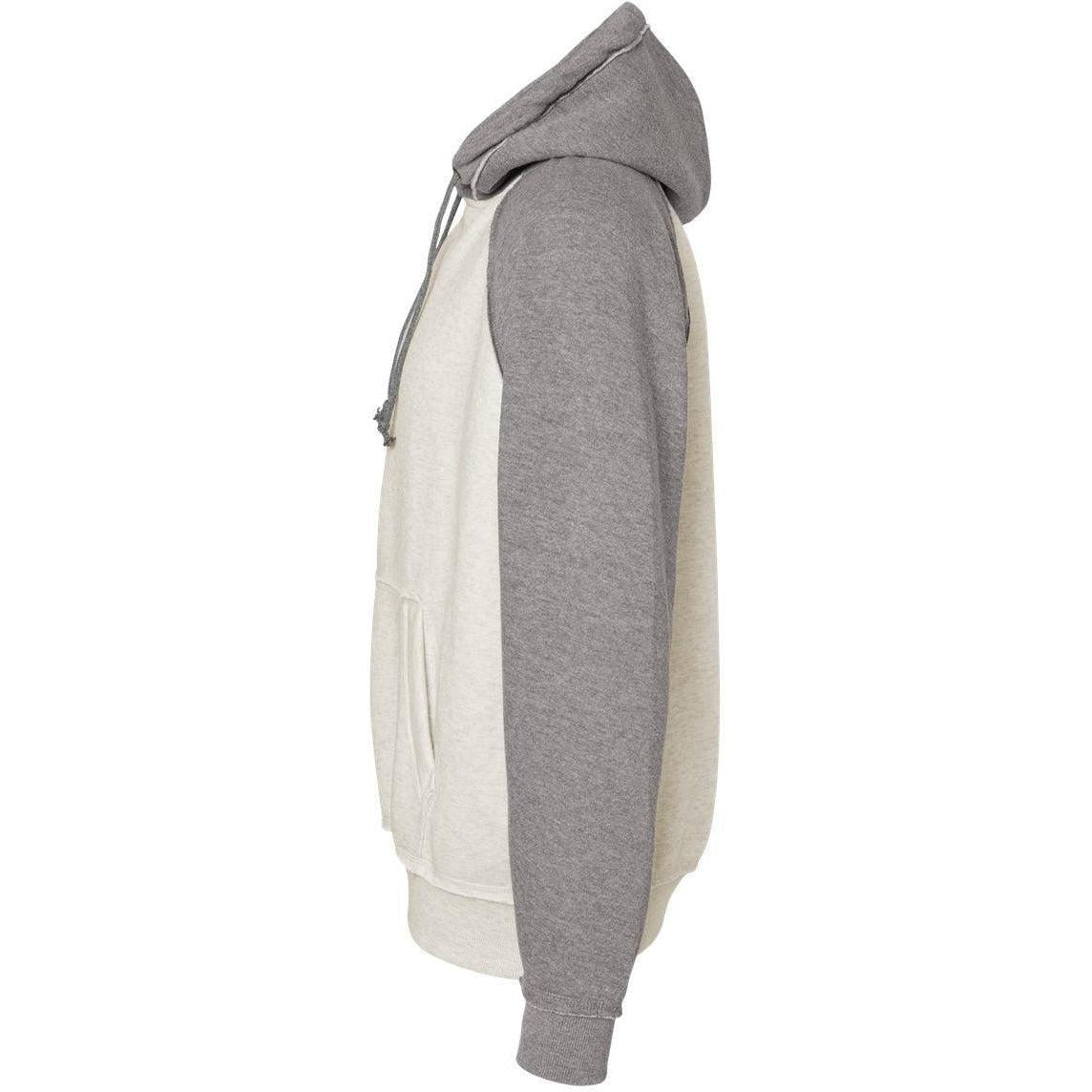 no-logo J America Vintage Heather Hooded Sweatshirt -Hoodies-J. America-Thread Logic