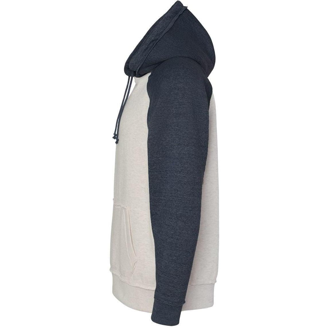 no-logo J America Vintage Heather Hooded Sweatshirt -Hoodies-J. America-Thread Logic