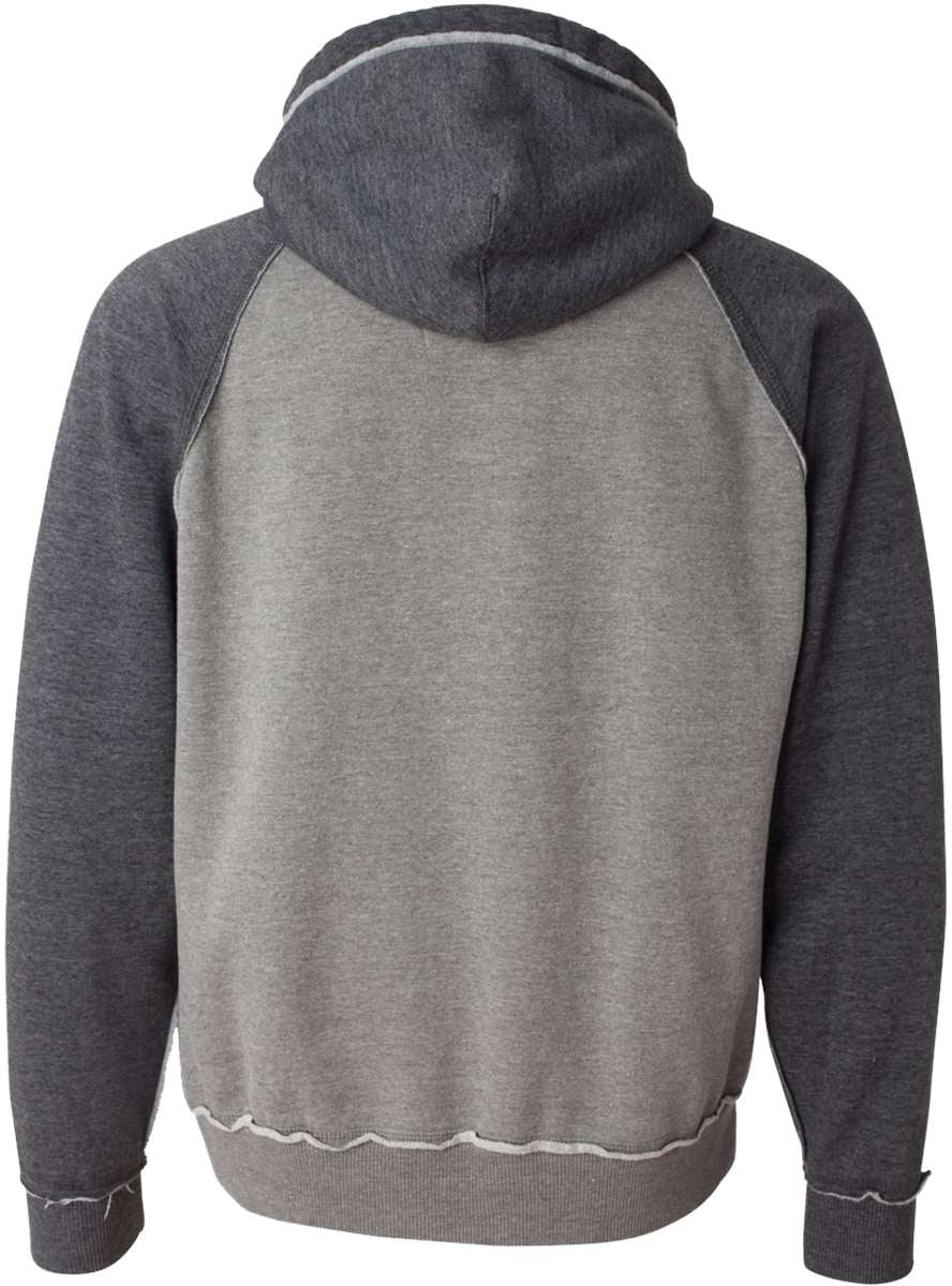 no-logo J America Vintage Heather Hooded Sweatshirt -Men's Layering-J. America-Thread Logic