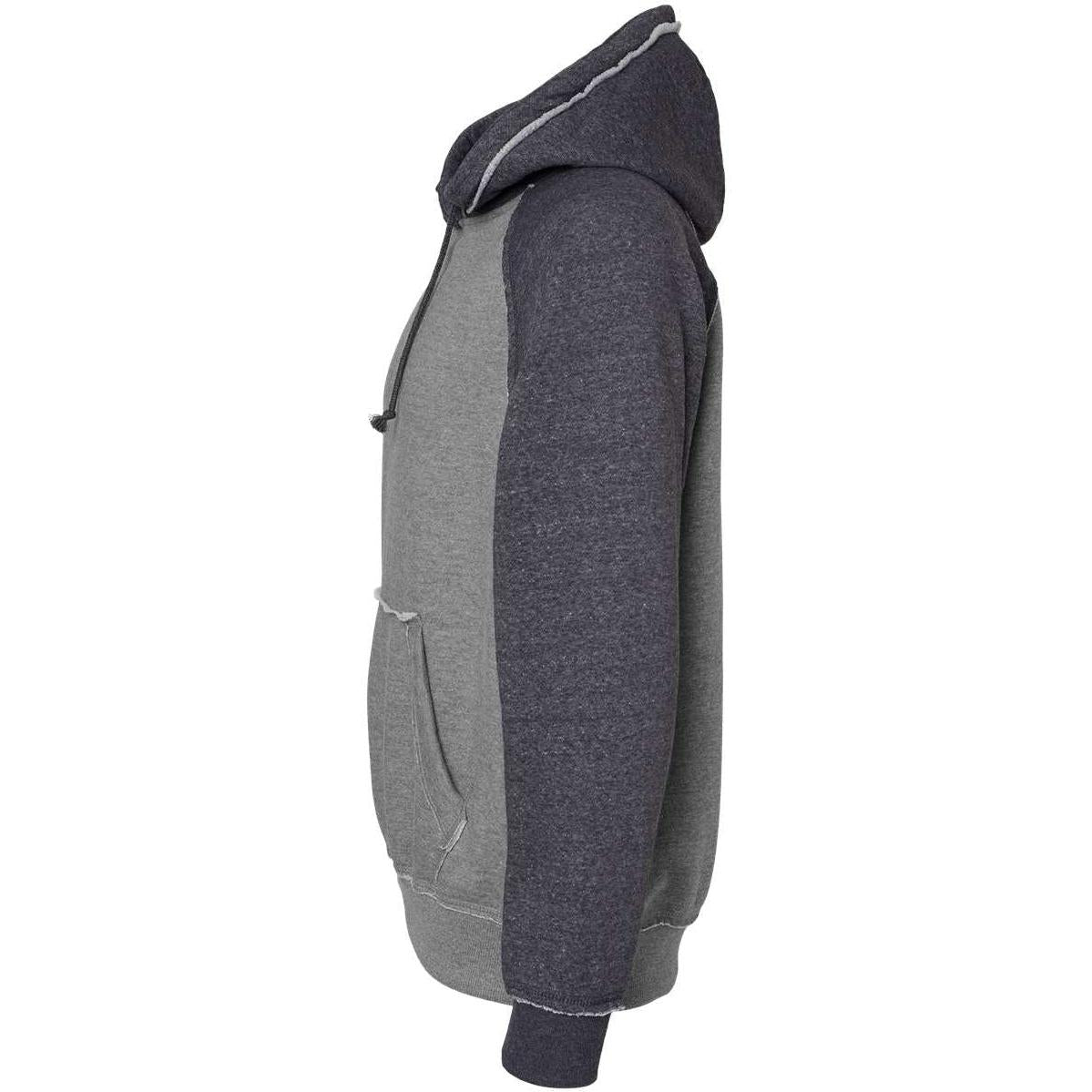 no-logo J America Vintage Heather Hooded Sweatshirt -Hoodies-J. America-Thread Logic