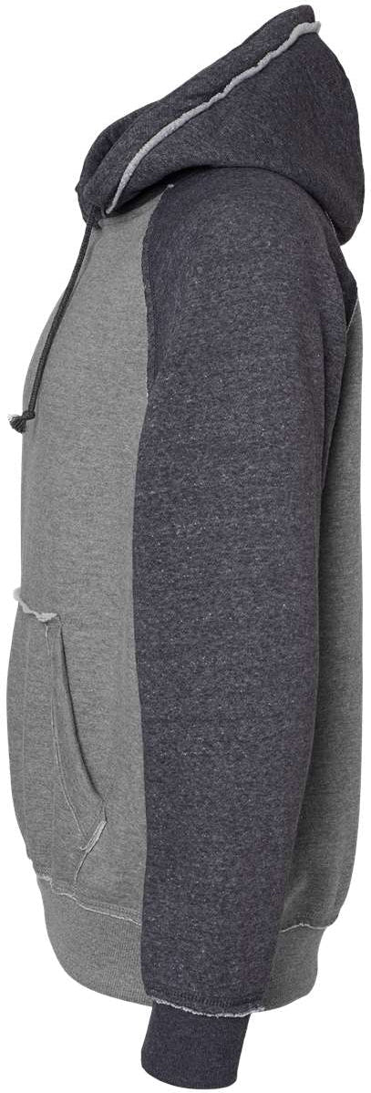 no-logo J America Vintage Heather Hooded Sweatshirt -Men's Layering-J. America-Thread Logic
