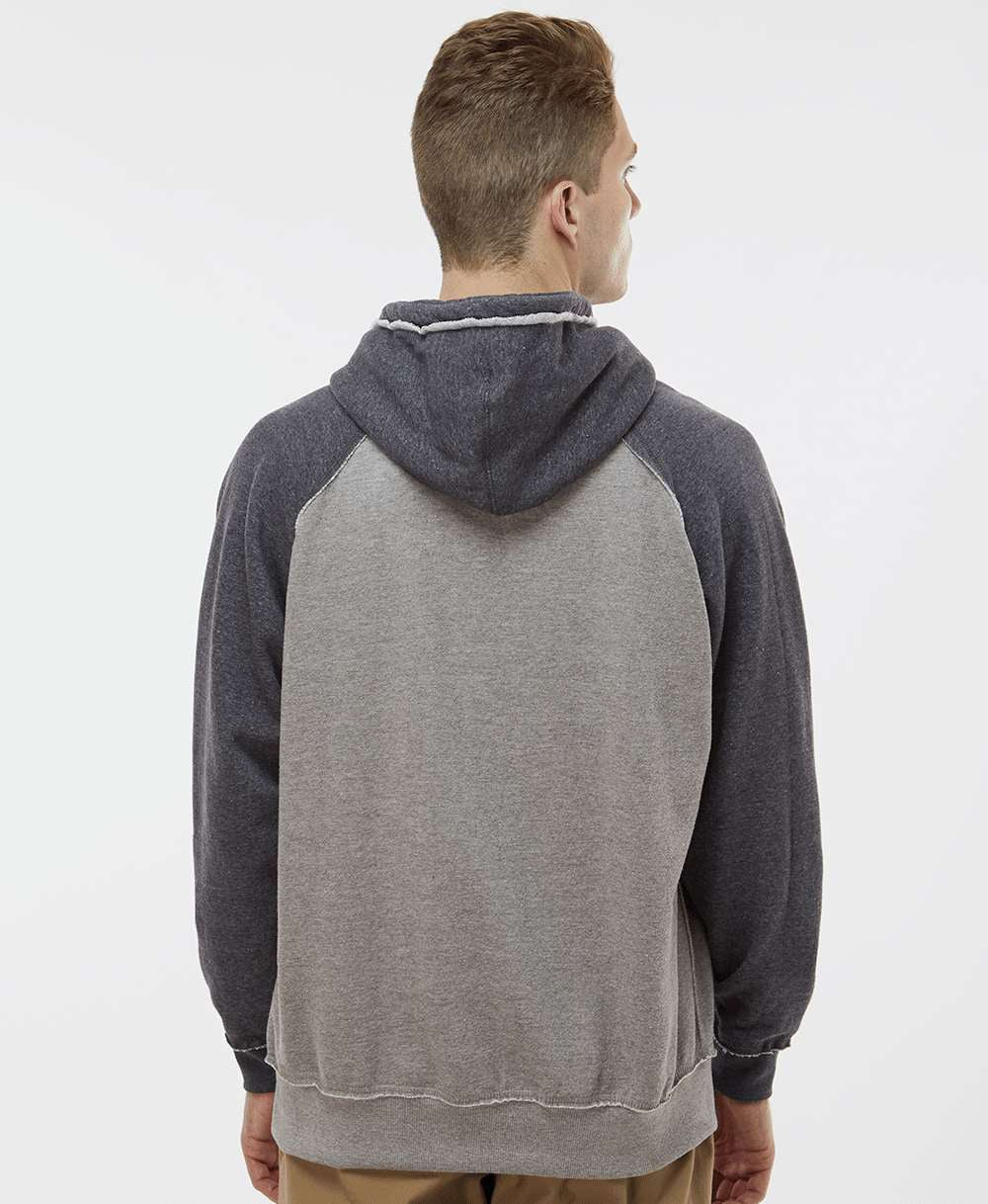 no-logo J America Vintage Heather Hooded Sweatshirt -Men's Layering-J. America-Thread Logic