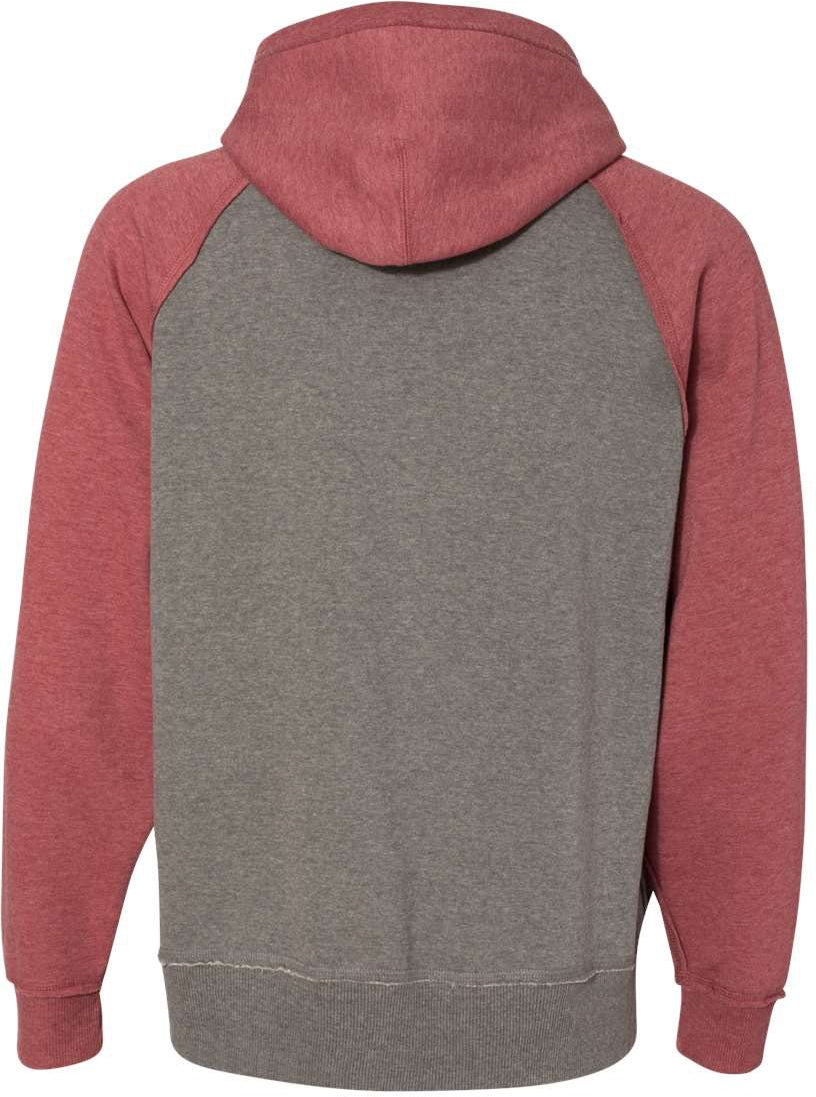 no-logo J America Vintage Heather Hooded Sweatshirt -Men's Layering-J. America-Thread Logic