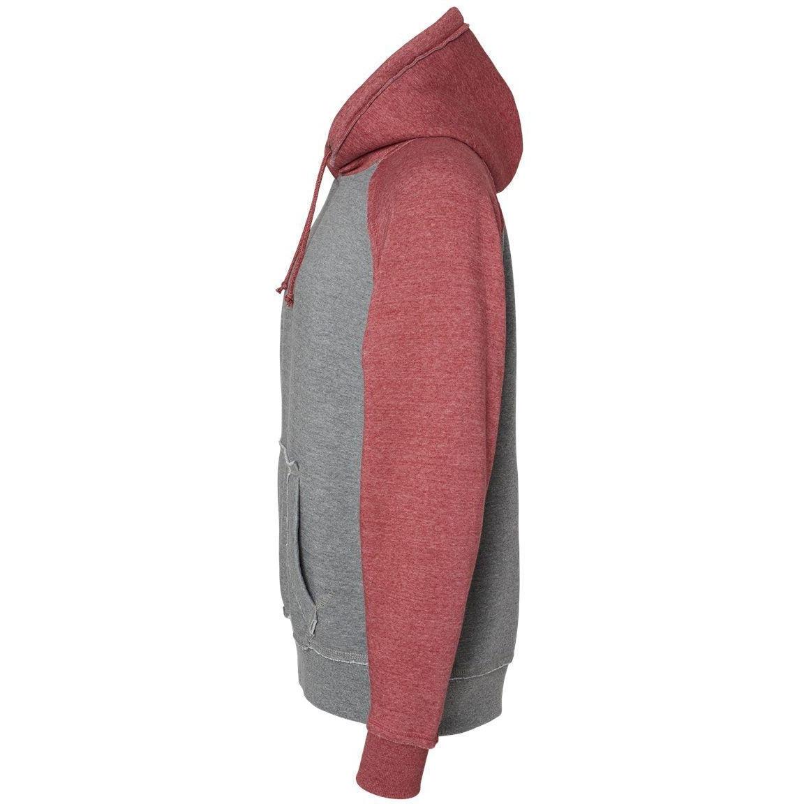 no-logo J America Vintage Heather Hooded Sweatshirt -Hoodies-J. America-Thread Logic