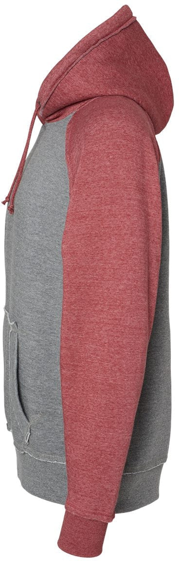 no-logo J America Vintage Heather Hooded Sweatshirt -Men's Layering-J. America-Thread Logic