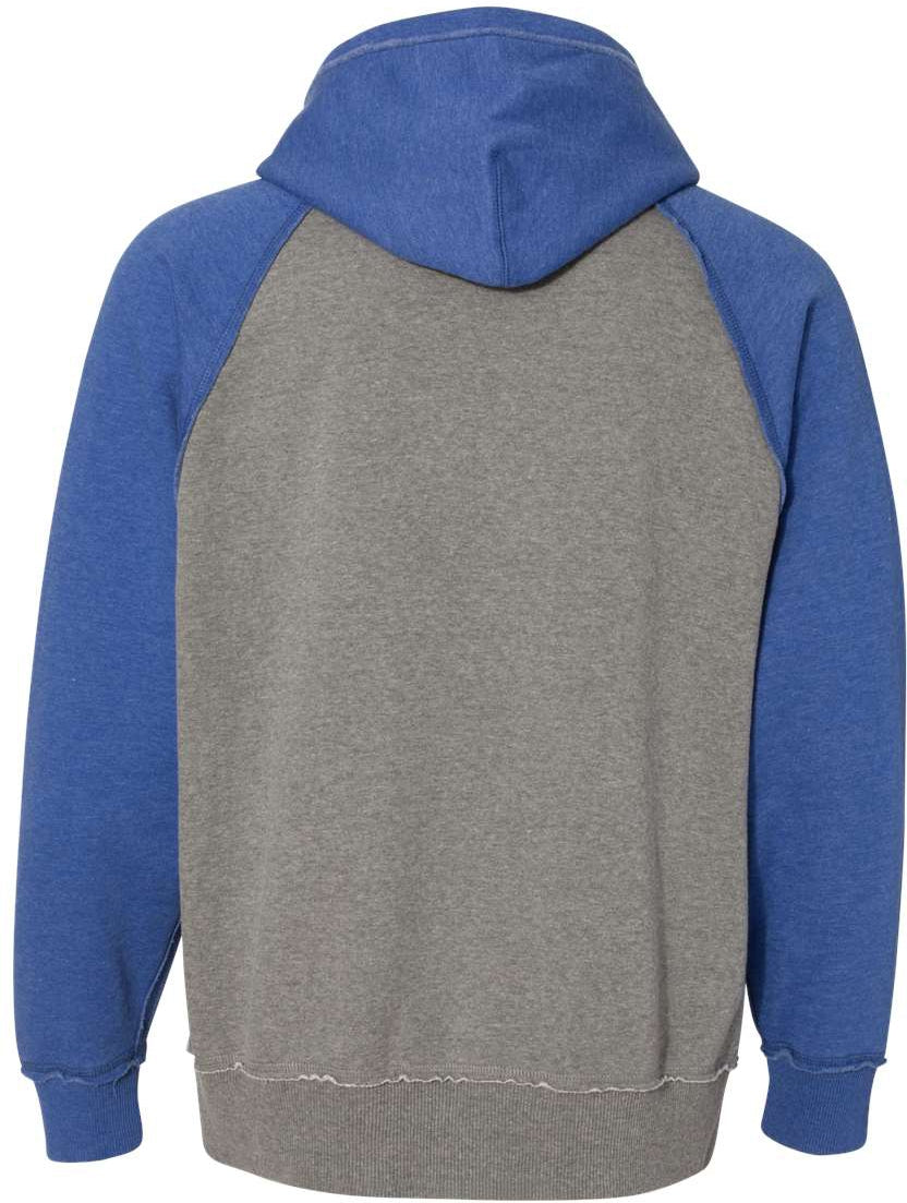 no-logo J America Vintage Heather Hooded Sweatshirt -Men's Layering-J. America-Thread Logic