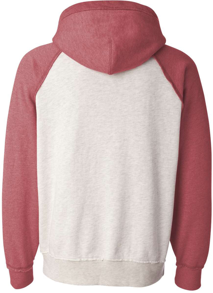 no-logo J America Vintage Heather Hooded Sweatshirt -Men's Layering-J. America-Thread Logic