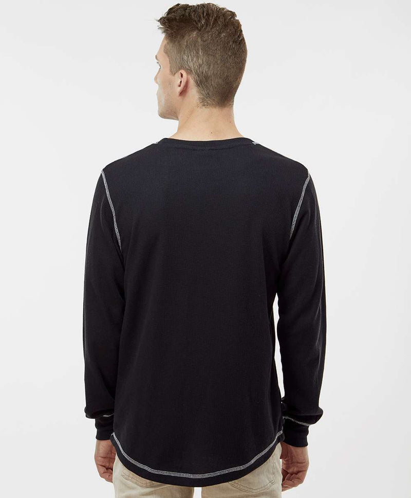no-logo J America Vintage Thermal Long Sleeve T-Shirt-Men's T Shirts-J. America-Thread Logic