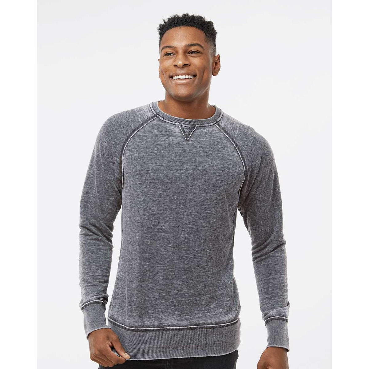 no-logo J America Vintage Zen Fleece Crewneck Sweatshirt-Crewnecks-J. America-Thread Logic