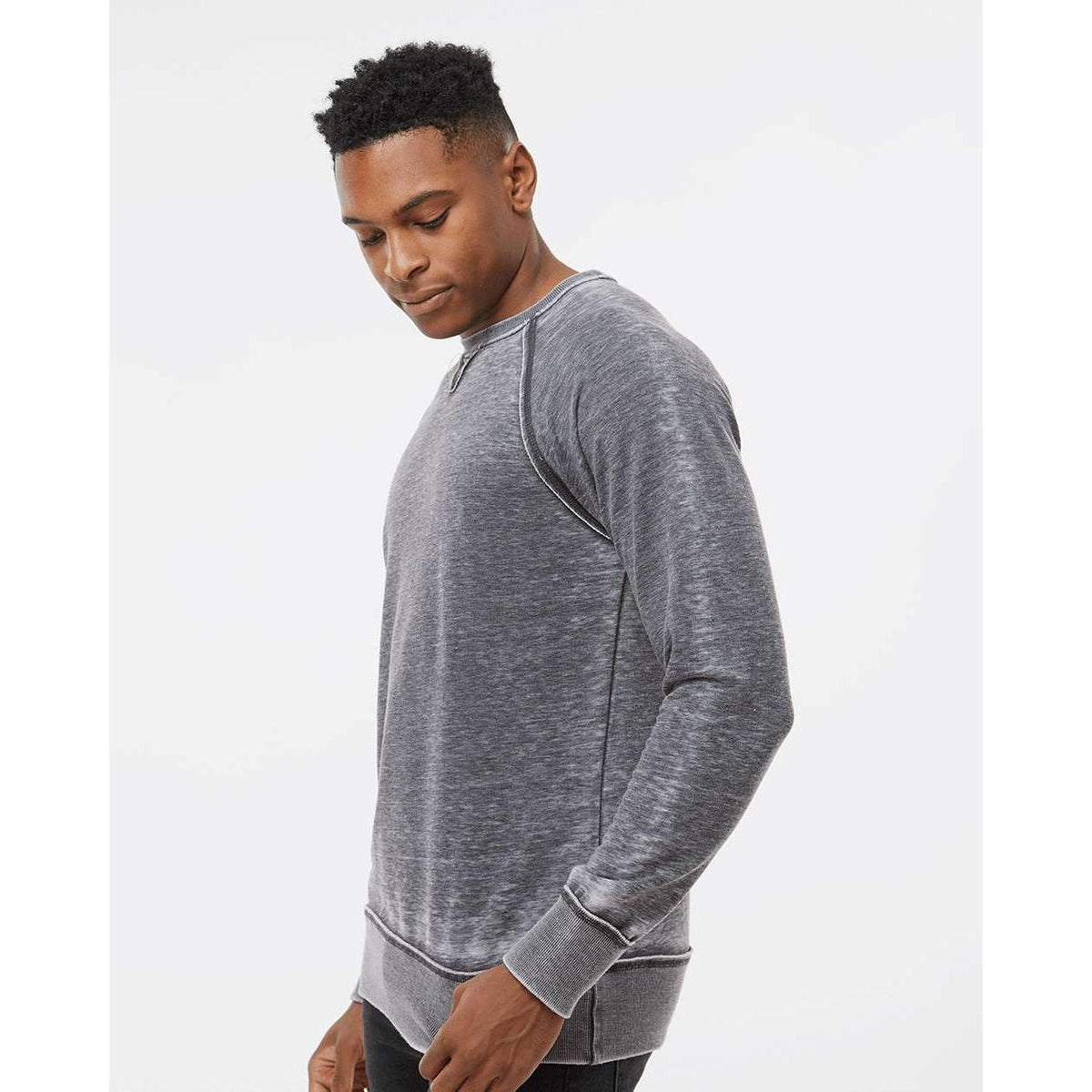 no-logo J America Vintage Zen Fleece Crewneck Sweatshirt-Crewnecks-J. America-Thread Logic