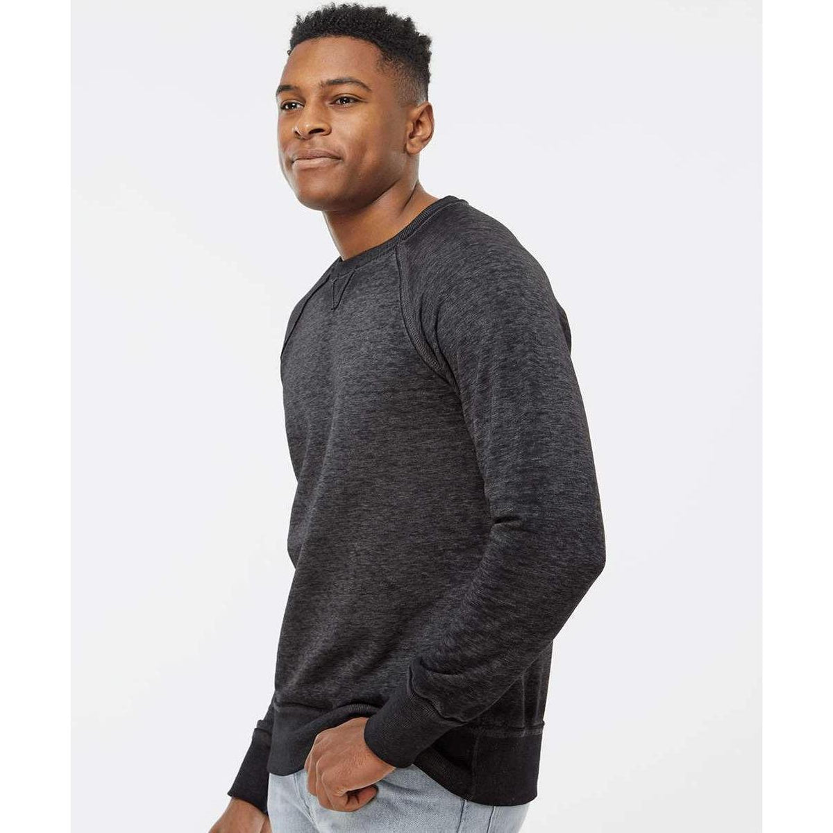 no-logo J America Vintage Zen Fleece Crewneck Sweatshirt-Crewnecks-J. America-Thread Logic
