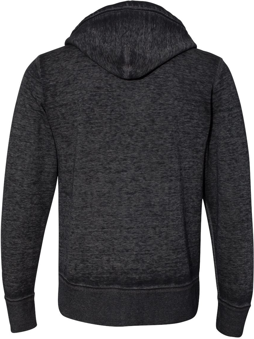 no-logo J America Vintage Zen Fleece Full-Zip Hooded Sweatshirt-Men's Layering-J. America-Thread Logic