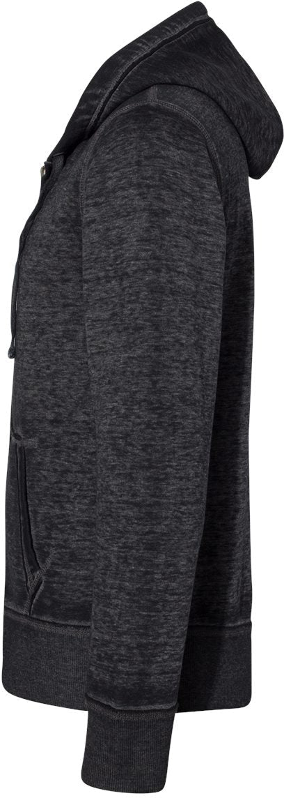 no-logo J America Vintage Zen Fleece Full-Zip Hooded Sweatshirt-Men's Layering-J. America-Thread Logic