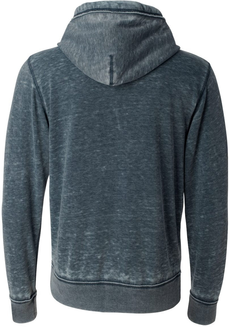 no-logo J America Vintage Zen Fleece Full-Zip Hooded Sweatshirt-Men's Layering-J. America-Thread Logic