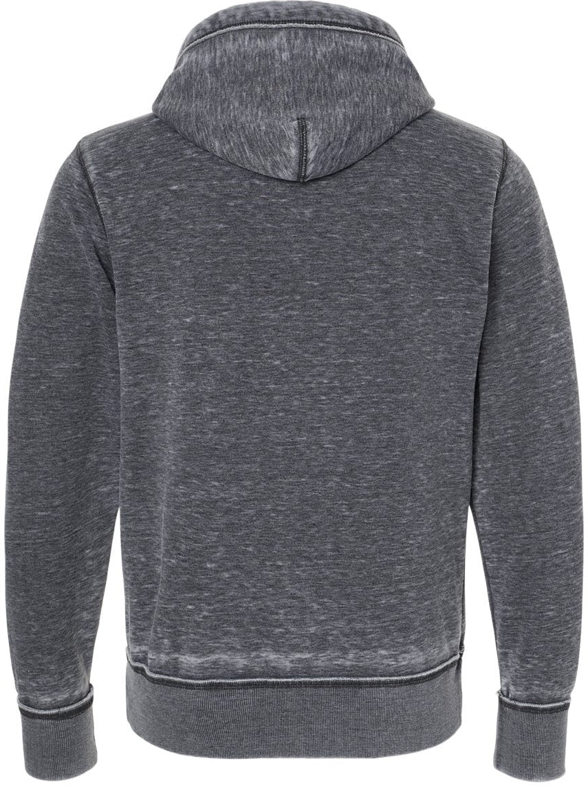 no-logo J America Vintage Zen Fleece Full-Zip Hooded Sweatshirt-Men's Layering-J. America-Thread Logic