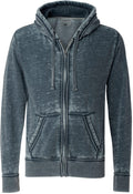 J America Vintage Zen Fleece Full-Zip Hooded Sweatshirt