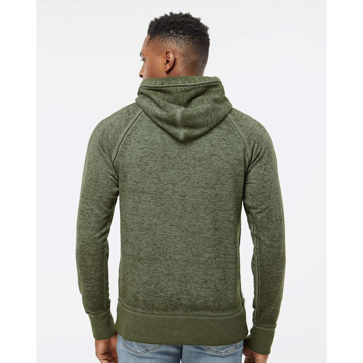 no-logo J America Vintage Zen Fleece Hooded Sweatshirt-Hoodies-J. America-Thread Logic