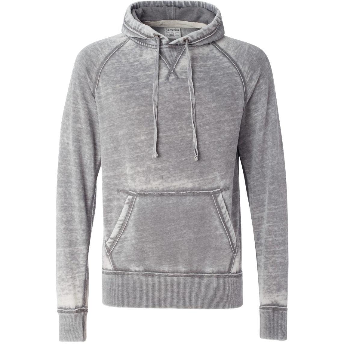 no-logo J America Vintage Zen Fleece Hooded Sweatshirt-Hoodies-J. America-Cement-S-Thread Logic