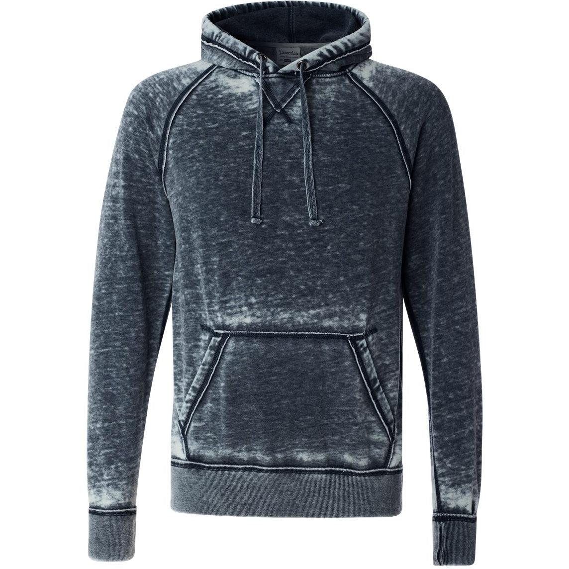 no-logo J America Vintage Zen Fleece Hooded Sweatshirt-Hoodies-J. America-Vintage Navy-S-Thread Logic